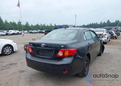 2009 Toyota Corolla Le from USA, damaged, VIN JTDBL40E499061928
